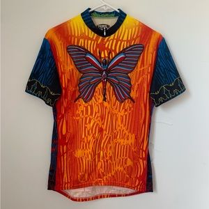 Primal Wear Iron Butterfly Cycling Jersey Shirt